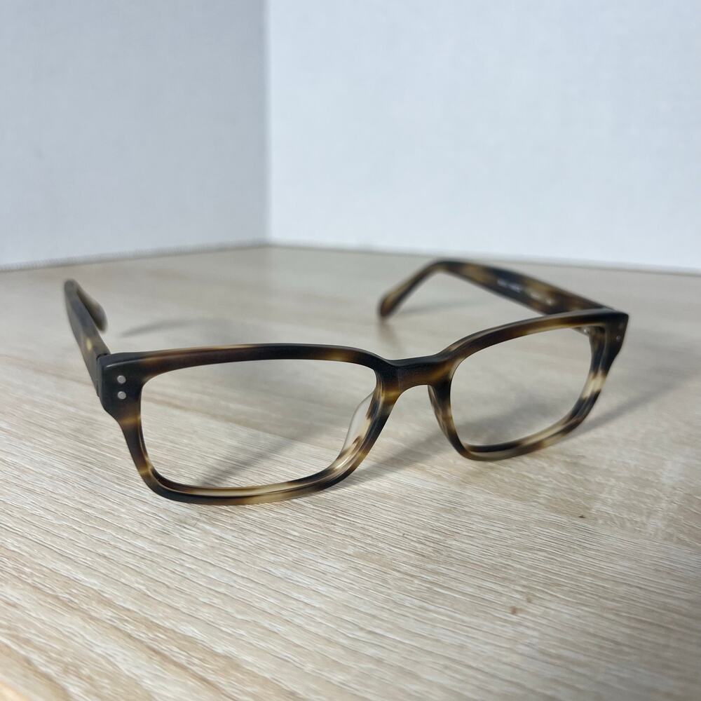 Vernon Gantry No 002 Vance Eyeglasses Matte Havana 53-17-145 Excellent Cond